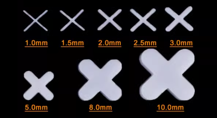 Ceramic tile joint cross