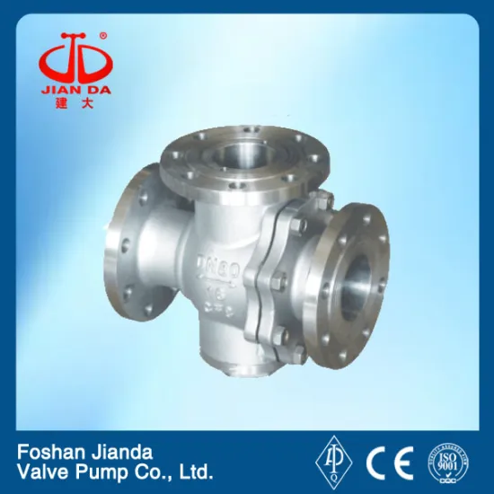 Stainless steel 3 way ball valve