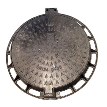 Couvercle de trou d&#39;homme rond d400 fer ductile