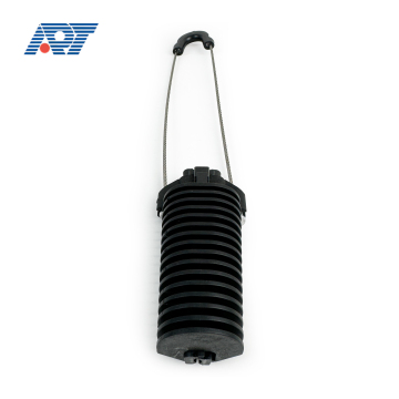 Factory Supply FTTH Fiber Optic Cable Tension Clamp Adjustable Aerial Insulation Wedge Tension Pulling Anchoring for ADSS ASU