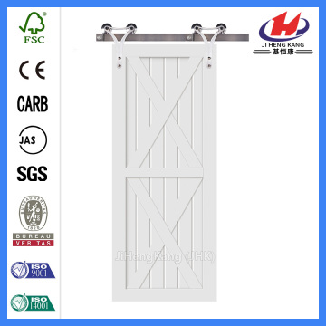 *JHK-SK11 Wood Barn Door Real Barn Doors Painted Barn Doors