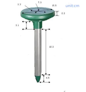 High Quality Animal Repellent Solar Mole Pest Repeller