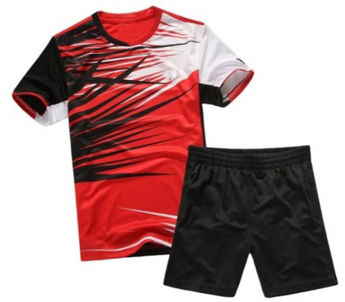 새로운 디자인 배드민턴 t-셔츠 빈 배드민턴 유니폼 도매 배드민턴 스포츠 착용