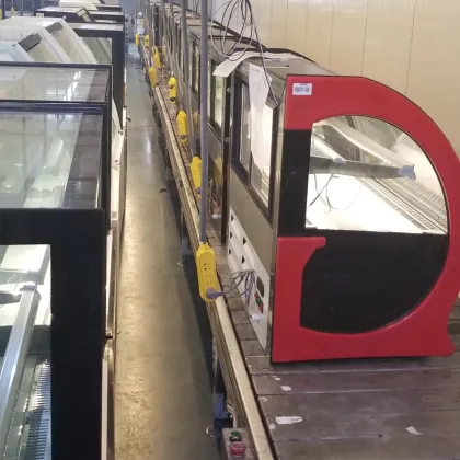 Glass bakery refrigeration cake cabinet