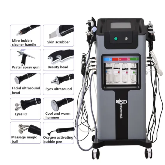 Aqua Facial Machine: Hydra Oxygen Jet Dermabrasion Hydrofacial Beauty Equipment