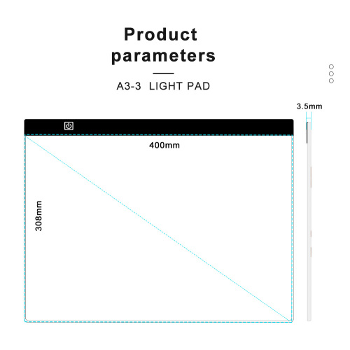 JSKPAD A3 Размер Светодиодный Artcraft Tracing Light Pad