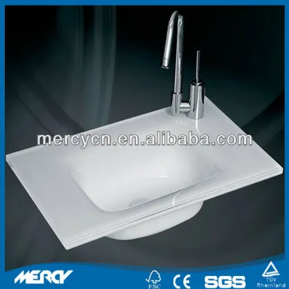 Glass WashBasin Super White Glass WashBasin