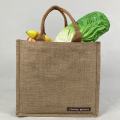 Jute Shopping Tote Bag