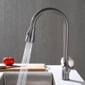 2022 Brass Water Tap Pull Out Kkitchen Faucet