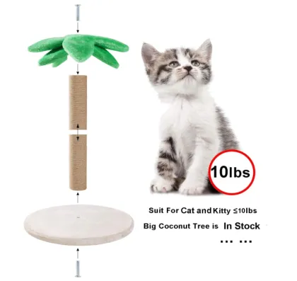 Small Cat Scratching Posts Kitty Coconut Tree