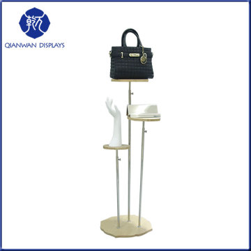 wholesale bag stand holder for fashion display propz