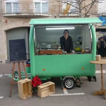 Commercial Mini Street Mobile Food Truck/Trailer/Ice Cream Cart Sales