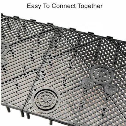 Fish Tank Bottom Filter Plate Grid Clapboard Partition Plastic Material