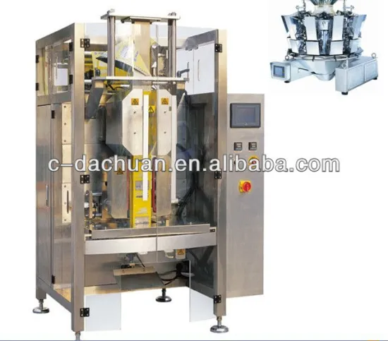 Big pack 10 heads weigher food packaging machine for poato chip