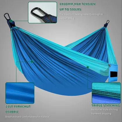 Wholesale Iwayman Camping Hammocks: Portable Double & Single Hammocks for Outdoor Adventures