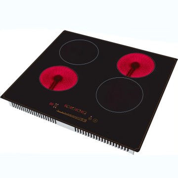 Touch Control Four Heads Induction Infrared Cooker with Digital Hobs and Safety Switch Off