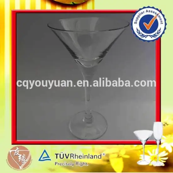 50ml Transparent Cocktail Martini Glasses Wholesale