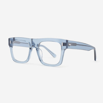 Fausto Square Acetate Men's Optical Frames