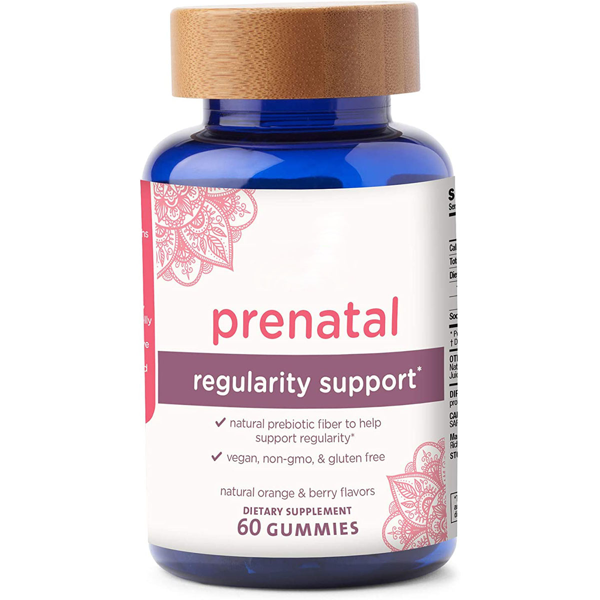 Private label Vegan Supports Prenatal Vitamin B Complex Gummies Hair Skin Nails Energy Strawberry Prenatal Gummies