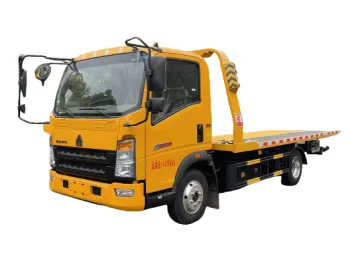 HOWO Flatbed Transport Vehicle Wrecker