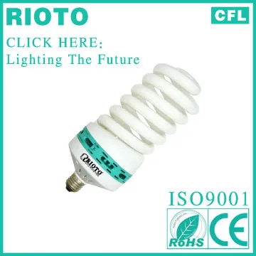 φ17 2700K 85W 65Lm/w Full Spiral Energy Saving Lighting