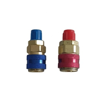 Quick Coupler for R134a Refrigeration Systems: QC-12L/H for Automotive Applications