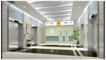 Energy-saving Hospital Medical Elevator With Big Space