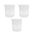 Betterre à mesurer en plastique Polypropylène Beaker en plastique 500 ml