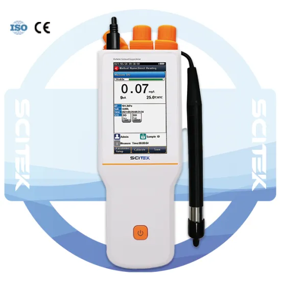 SCITEK Real-Time Optical Dissolved Oxygen Meter for Precise 0.00 to 20.00 ppm Measurement