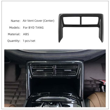 Tang Aksesori Interior Penutup Ventilasi AC dan Trim Panel Kontrol untuk BYD Tang