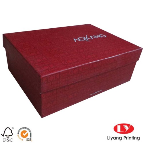 Customised Luxurious Packaging Paper Gift Shoes Box