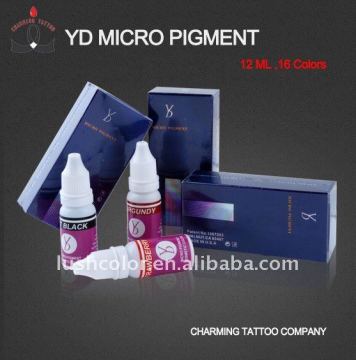 YD micro semi-cream permanent makeup tattoo pigment for lip