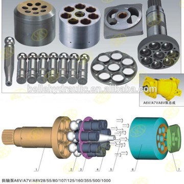 Rexroth hydraulic pump A7V spare parts A7V28/55/80/107/125/160/355/500/1000