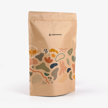 kraft stand up pouches