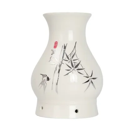 Ceramic blue and white porcelain moxibustion pot