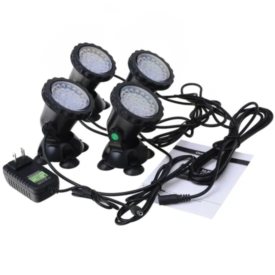 Color Changing Pond Lights Underwater RGB LED Spotlight