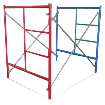 OEM ODM PPGI Galvanized Steel Ladder Frame Scaffolding for Building Construction