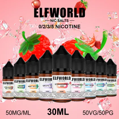Elfworld Eliquid Nic Salts