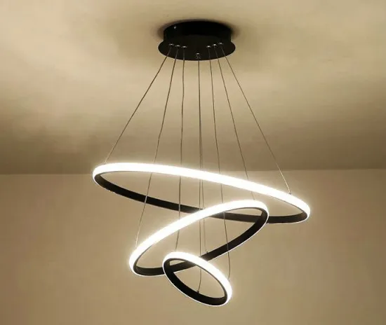 HLINA LED Pendant Lights for Kitchen Island and Living Room Ceiling Lights