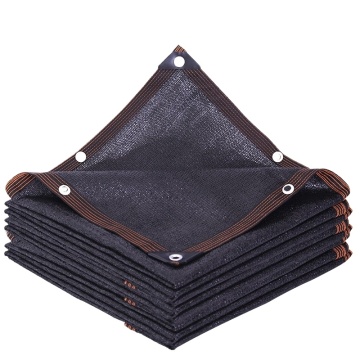 3 6 12 pin zwarte HDPE anti-uv zonschaduw net