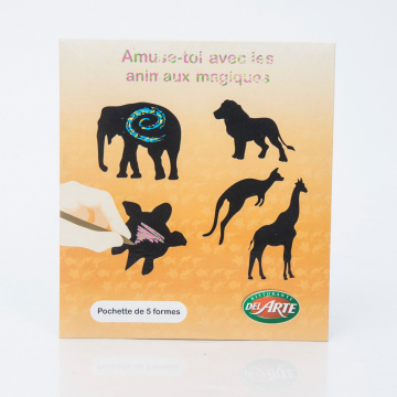 Amuse Animal Scratch Art