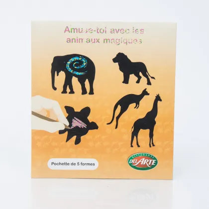 Amuse Animal Scratch Art