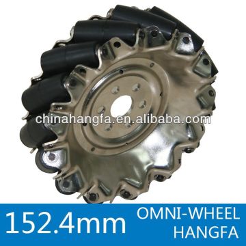 152.4mm 6 inch steel mecanum wheel