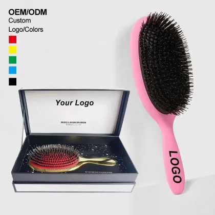 Nylon Hair Extension Brush: Tangle-Free Salon Spa Solutions for Wet or Dry Hair