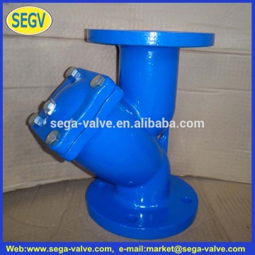 ANSI800PSI 1/4"-2" cast ironY strainer with CE approval