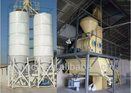 high quality automatic tile adhesive mix plant hot sale to Mix Sand and Cement