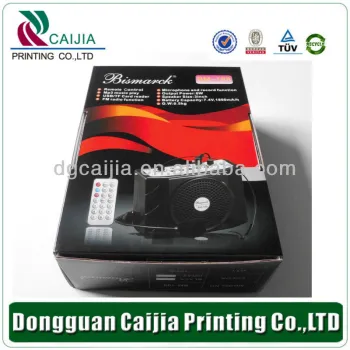 Promotional paper LED light packaging box