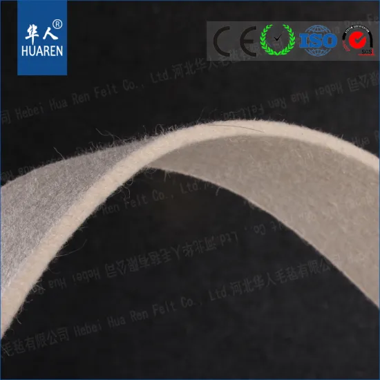 manufacturer industrial white blended felt