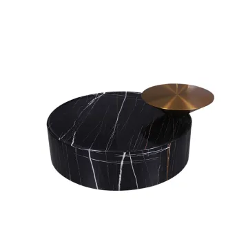 Modern Round Luxury Marble Coffee Table