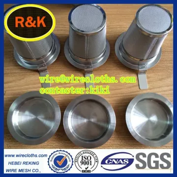 stainless steel tea cup strainer